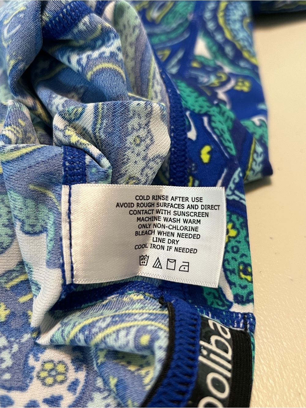 COOLIBAR UPF50+ Paisley Rashguard - Picture 7 of 10